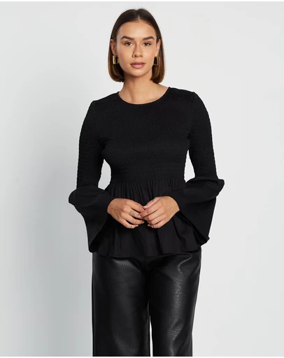 Third Form - Full Form Shirred Blouse