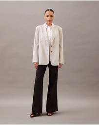 Calvin Klein - Melange Flannel Blazer