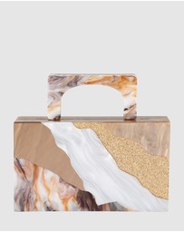 Olga Berg - Fleur Acrylic Top Handle