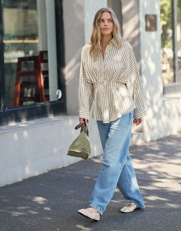 Ceres Life - Ella Pleat Shirt
