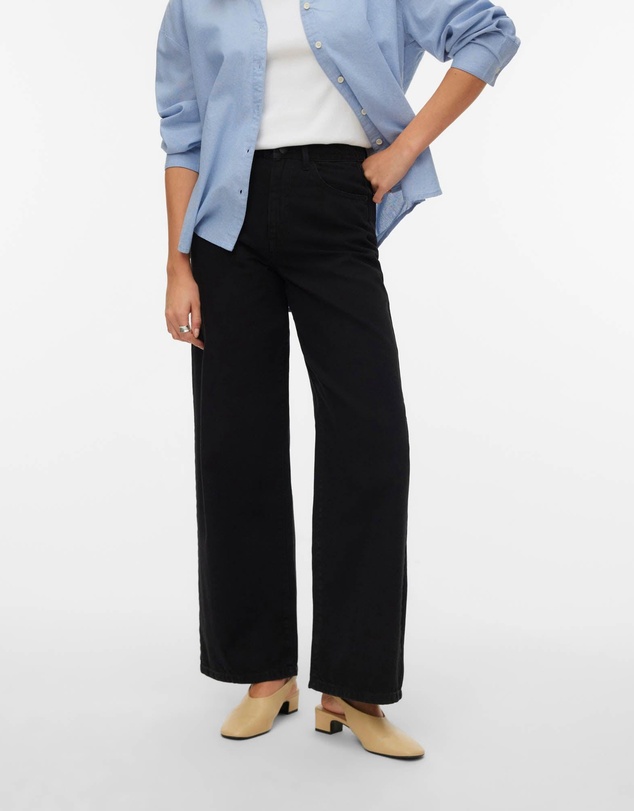 Vero Moda - Kirsa High Waisted Wide Jeans