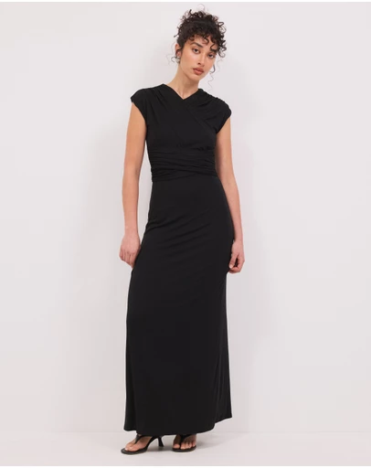 Calli - Lexi Wrap Maxi Dress