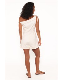 Petal & Pup - Tatum Off Shoulder Playsuit - Bone
