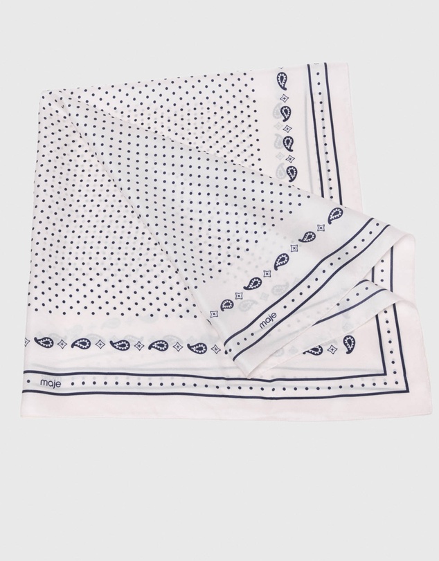Maje - Carre Polkadot Scarf