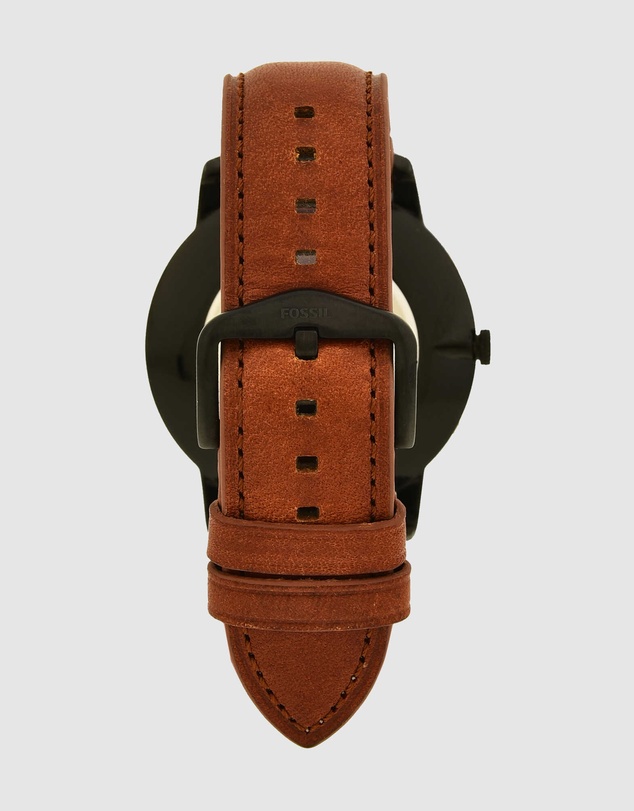 Fossil - The Minimalist 3H Brown Analogue Watch