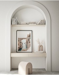 Olive et Oriel - Amalfi Coast Art Print
