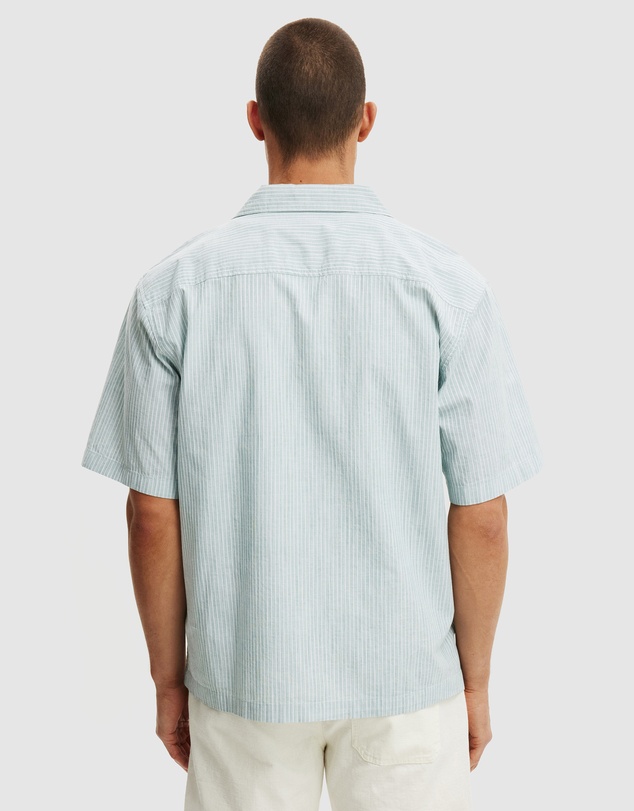 Cotton On - Textured Short Sleeve Shirt
