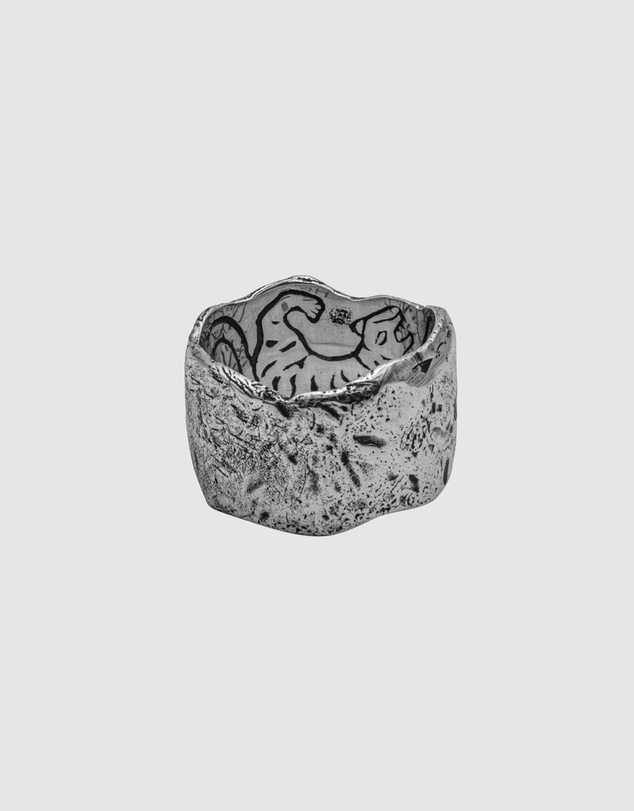 Haze & Glory - ICONIC EXCLUSIVE - El Tigre Ring in Oxidised 925 Silver