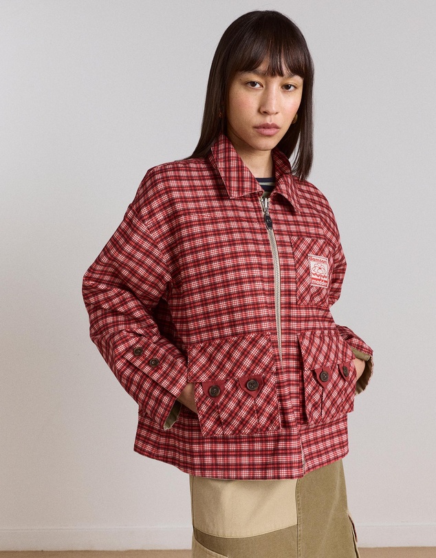 Damson Madder - Marcelle Barn Jacket