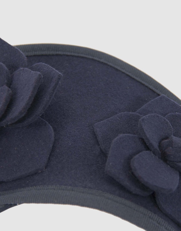 Max Alexander - Felt Navy Crown Racing Fascinator