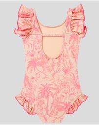 Boardies - Boardies Peach Please Little Girls Ruffles Swimsuit