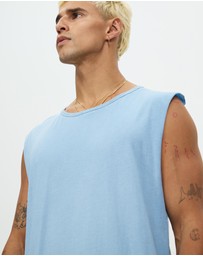 Surrounded By Ghosts - The Anorthite Cotton Muscle T-Shirt