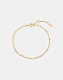 Ania Haie - Ania Haie Gold Paper Clip Chain Bracelet