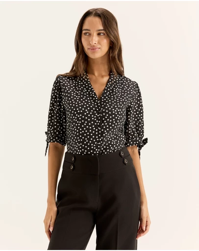 Review - Bastille Spot Blouse