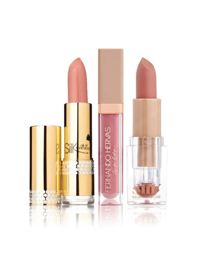 Silk Oil of Morocco - Fernando Hervas - Pinky Nude Argan Lip Trio