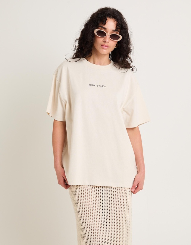 Subtitled - State Oversized T-Shirt