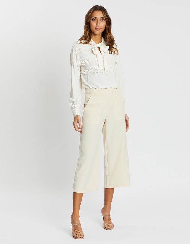 Vero Moda - Mimmi LS Bow Top