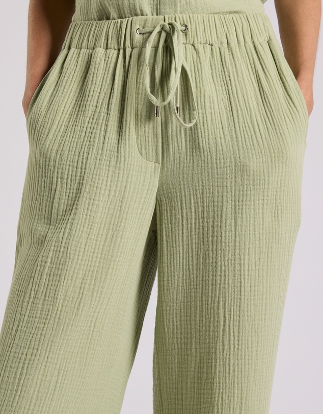 David Lawrence - Maurine Cotton Crinkle Pants