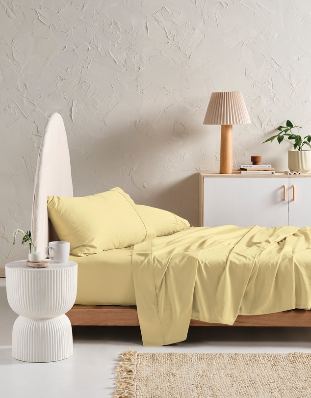 Linen House - Augusta 500TC Cotton Sateen Sheet Set