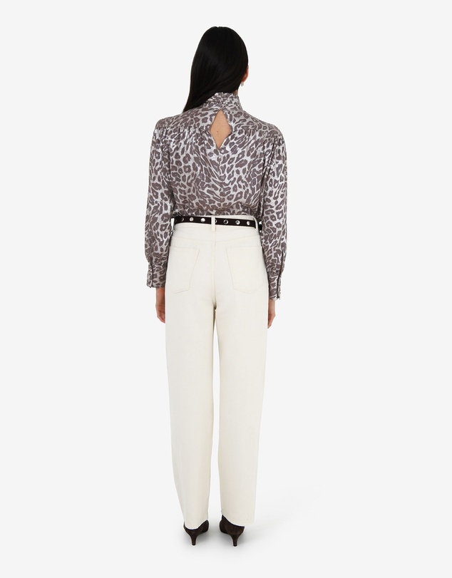 Forcast - Melisa Gathered Yoke Top
