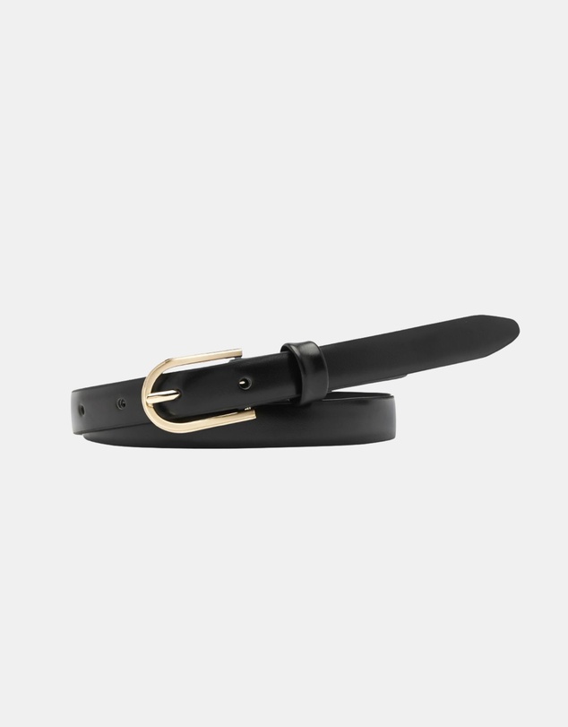Buckle - Yarra. Australian Made Classic Leather Belt. 19mm width.
