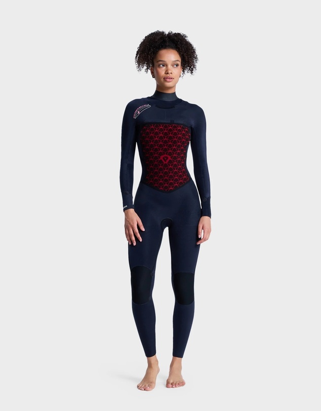 Roxy - Womens 3/2mm Swell Natural Chest Zip Wetsuit