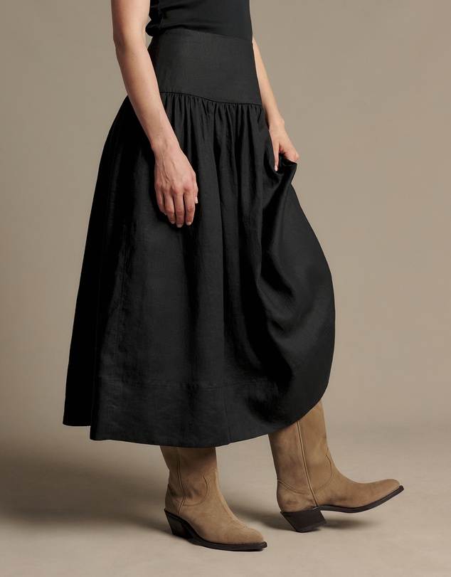 R.M.Williams - Oakajee Linen Skirt