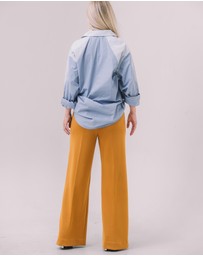 Youmsara - The Deux Bleu Shirt