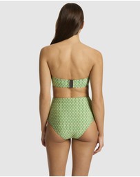 JETS - Mattala Geo High Waist Bikini Bottom