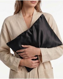 SILK MAGNOLIA - Silk Travel Pillow and Silk Pillowcase