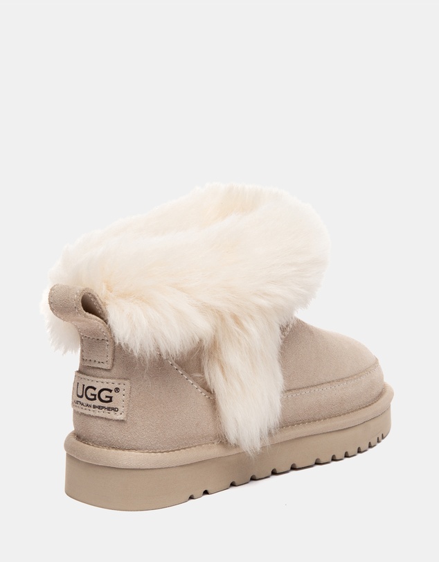EVERAU - Australian Shepherd Ugg Frovia Cow Suede Upper UGG Boots
