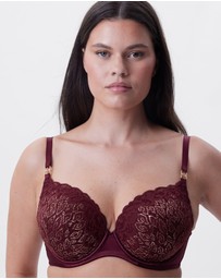 Bras N Things - Edelweis Lightly Lined Bra - Berry