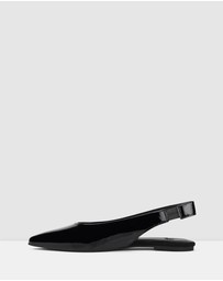 Rollie - Pointed Slingback Flat