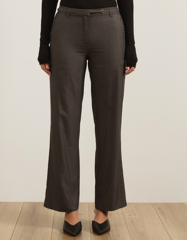 Atmos&Here - Rumi Straight Leg Trousers With Belt
