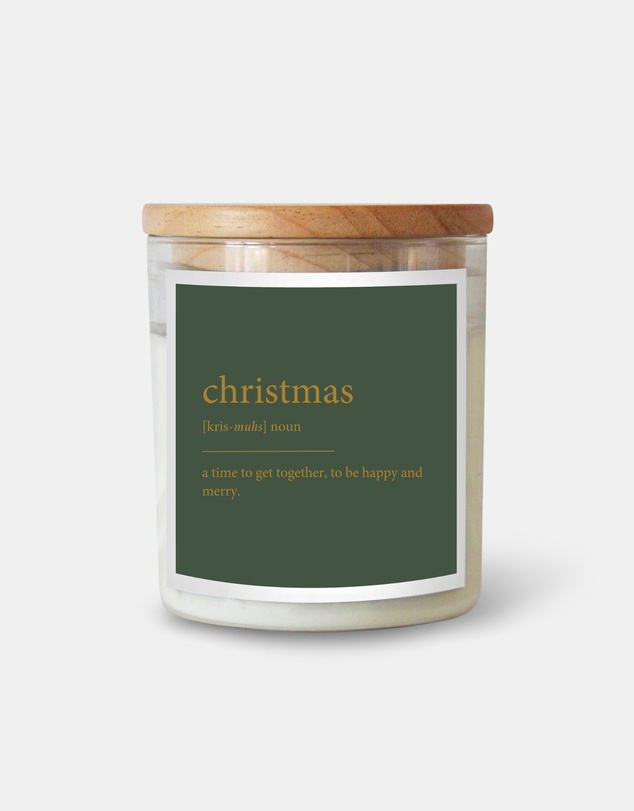 The Commonfolk Collective - Limited Edition Dictionary Christmas Candle