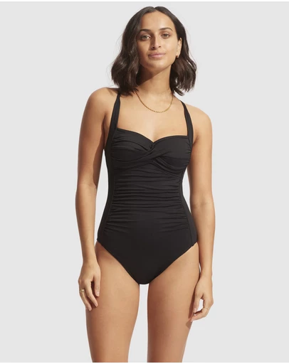 Seafolly - Seafolly Collective Twist Halter One Piece