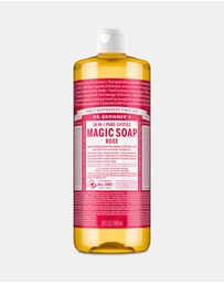 Dr Bronner's - Pure Liquid Castile Soap Rose 946ml