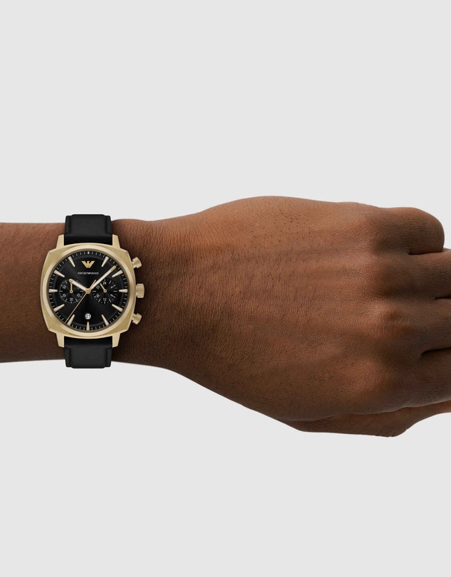 Emporio Armani - Black Chronograph Watch
