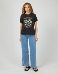 All About Eve - Hampshire Regular Tee Washed Black