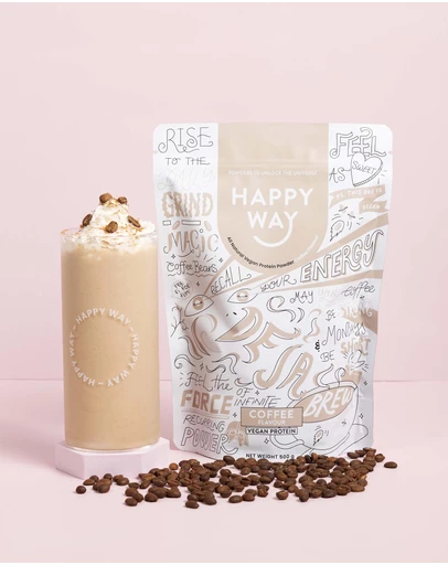Happy Way - Deja Brew Coffee Vegan Protein Powder