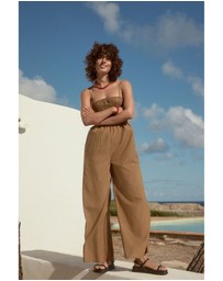 NEXT - Shirred Bandeau Jumpsuit