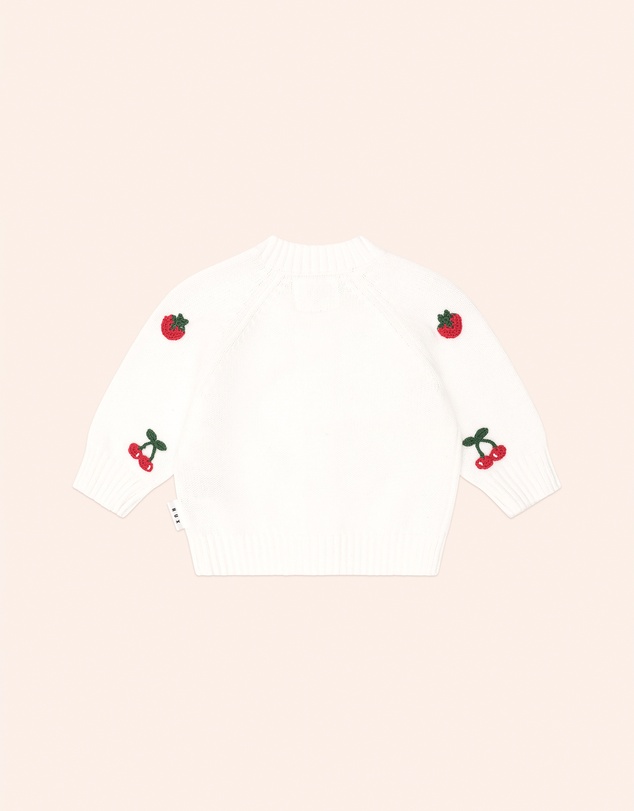 Huxbaby - Tutti Frutti Crochet Cardigan - Babies-Kids