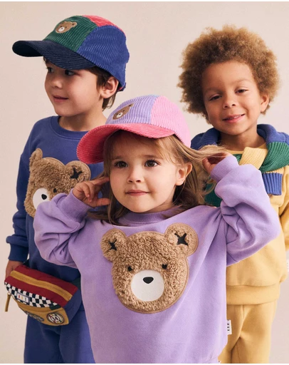 Huxbaby - Furry Huxbear Sweatshirt - Babies-Kids