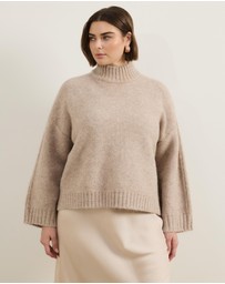 Atmos&Here Curvy - Charli Chunky Knit Jumper