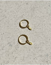 SAINT VALENTINE - Indi Mini Hoops - Gold - ICONIC EXCLUSIVE