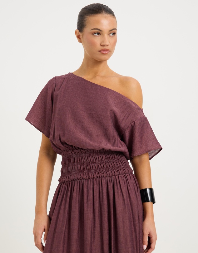 Calli - Marlow Off The Shoulder Maxi Dress