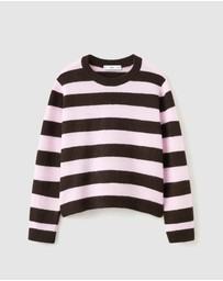 M.N.G - Knit Striped Sweater