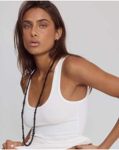 CENDRE - Serphina Necklace | Black