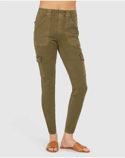 Spanx - Stretch Twill-Stretch Twill Ankle Cargo Pant