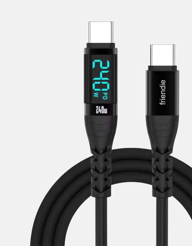 Friendie - Elite USB C to USB C 1.2m Charging Cable